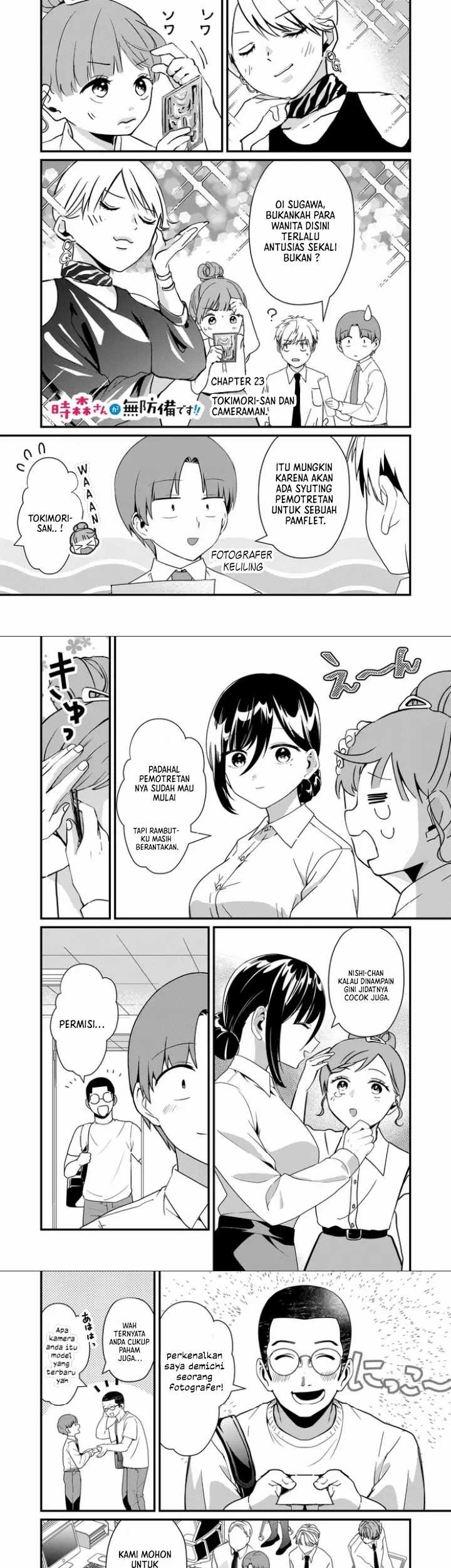 Baca Manga Tokimori-san ga Muboubi desu!! Chapter 23 Gambar 2