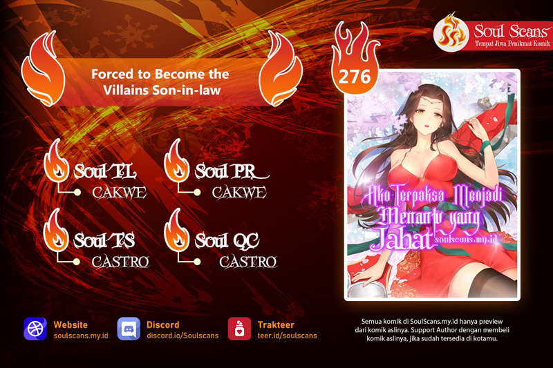 Komik Forced To Become the Villain’s Son-in-law Chapter 276 gambar nomor 1