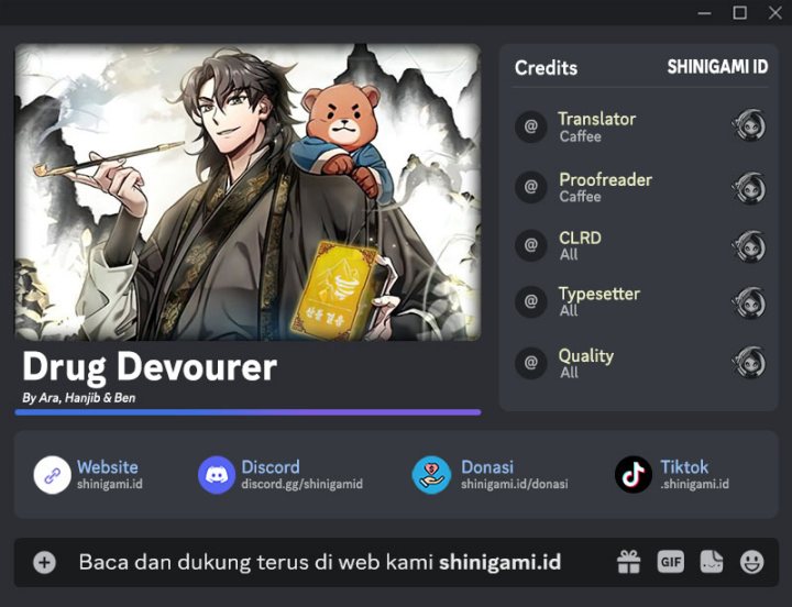 Baca Komik Drug Devourer Chapter 40 Gambar 1