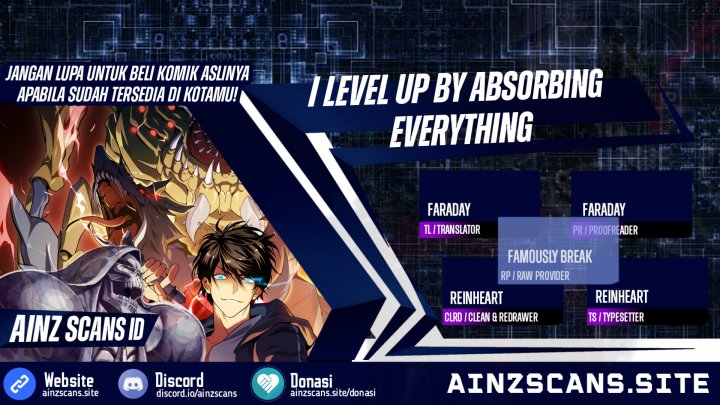 Komik I Level Up By Absorbing Everything Chapter 08 gambar nomor 1