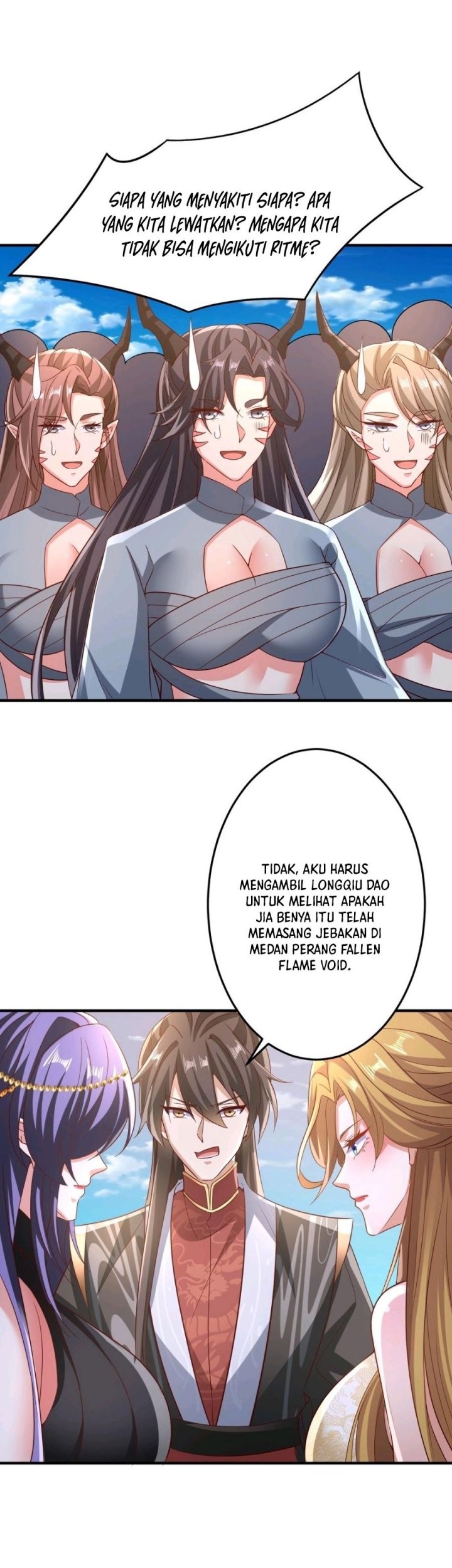 It’s Over! The Queen’s Soft Rice Husband is Actually Invincible Chapter 219 Gambar 28