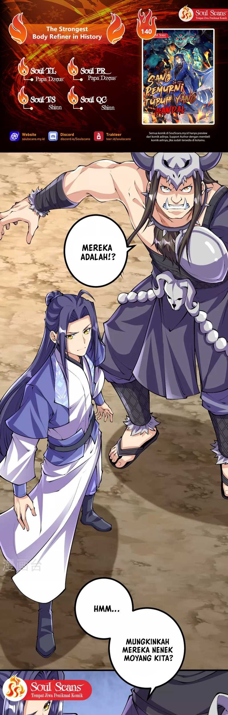 Baca Komik The Strongest Body Old Ancestor In History Chapter 140 Gambar 1