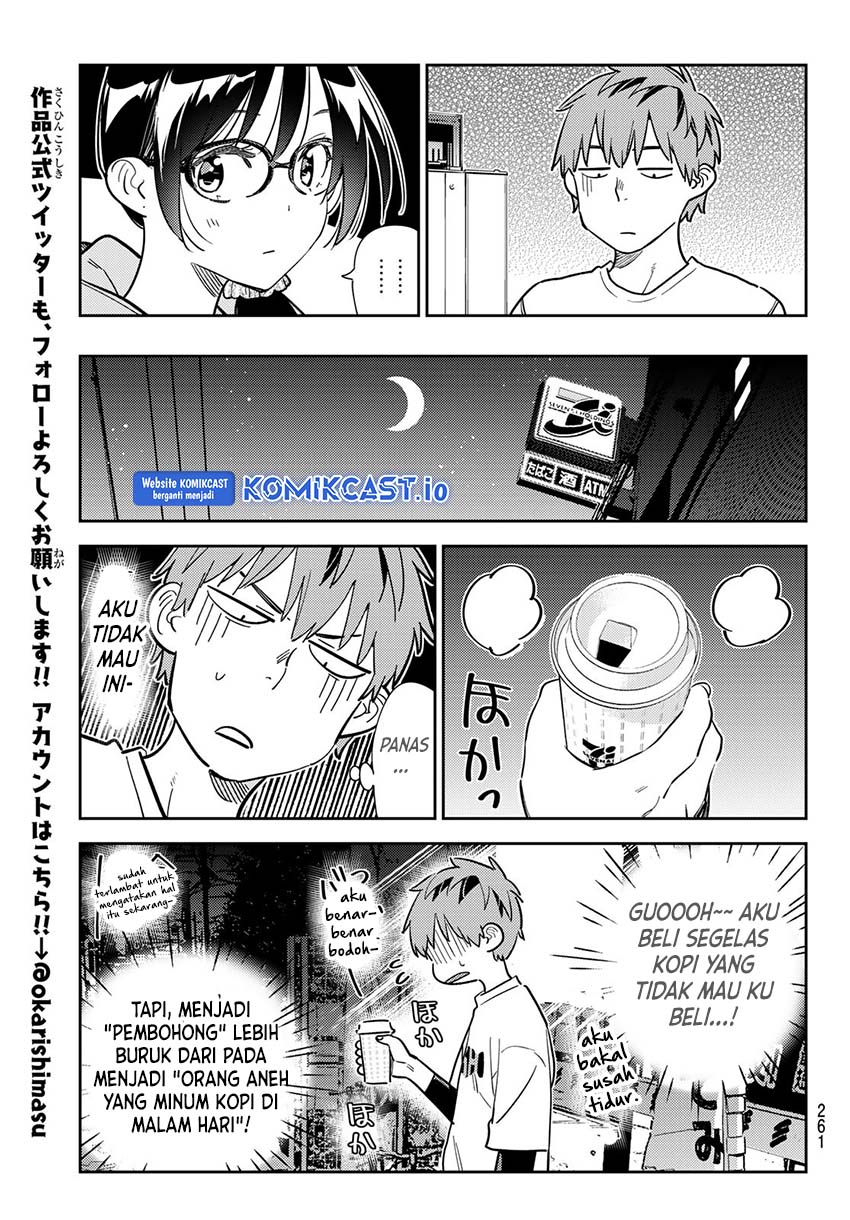 Kanojo Okarishimasu Chapter 282 Gambar 14