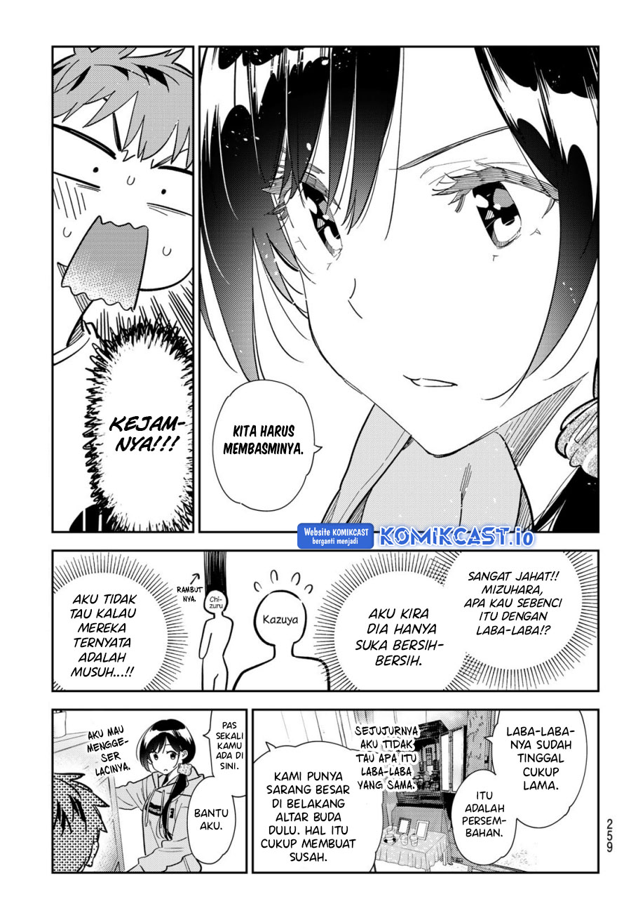 Kanojo Okarishimasu Chapter 281 Gambar 8