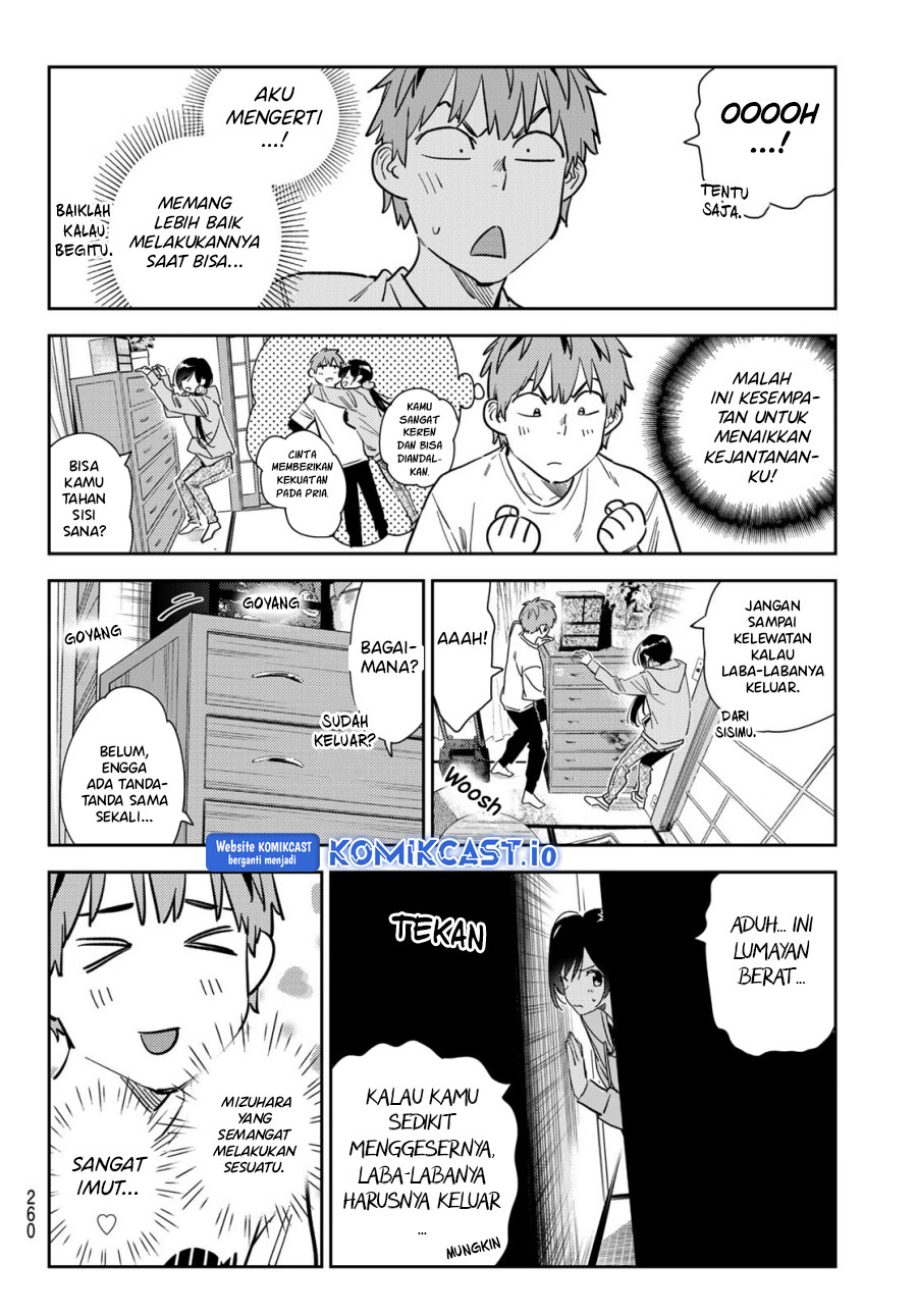 Kanojo Okarishimasu Chapter 281 Gambar 9