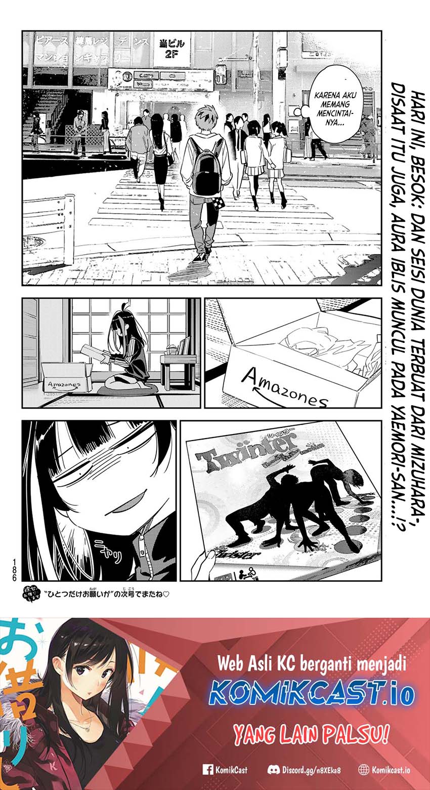 Kanojo Okarishimasu Chapter 283 Gambar 19