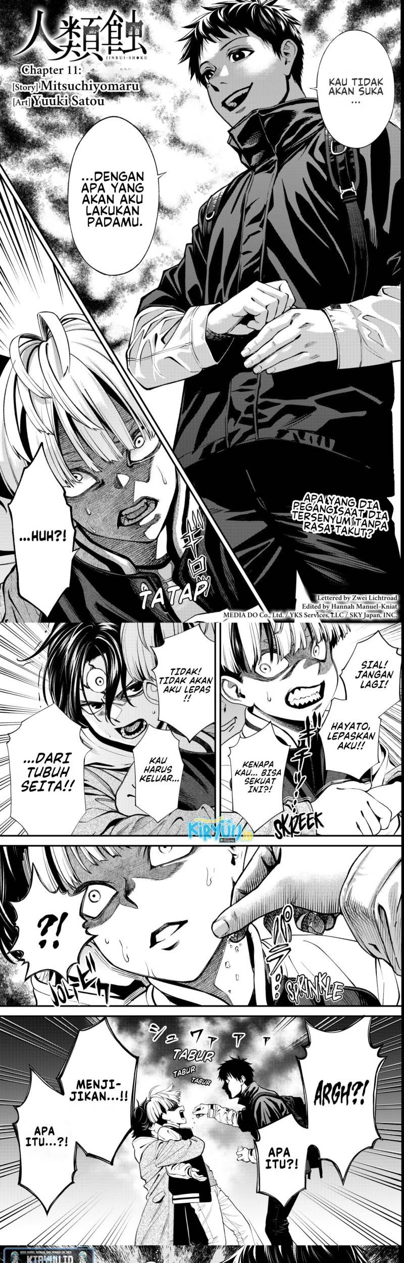 Baca Manga Jinrui-Shoku: Blight of Man Chapter 11 Gambar 2