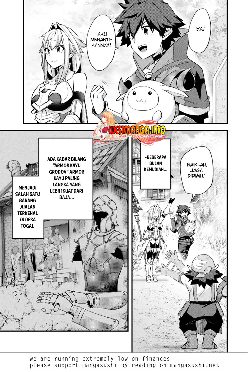 Nido Tensei Shita Shounen wa S Rank Boukensha Toshite Heion ni Sugosu Chapter 32 Gambar 32