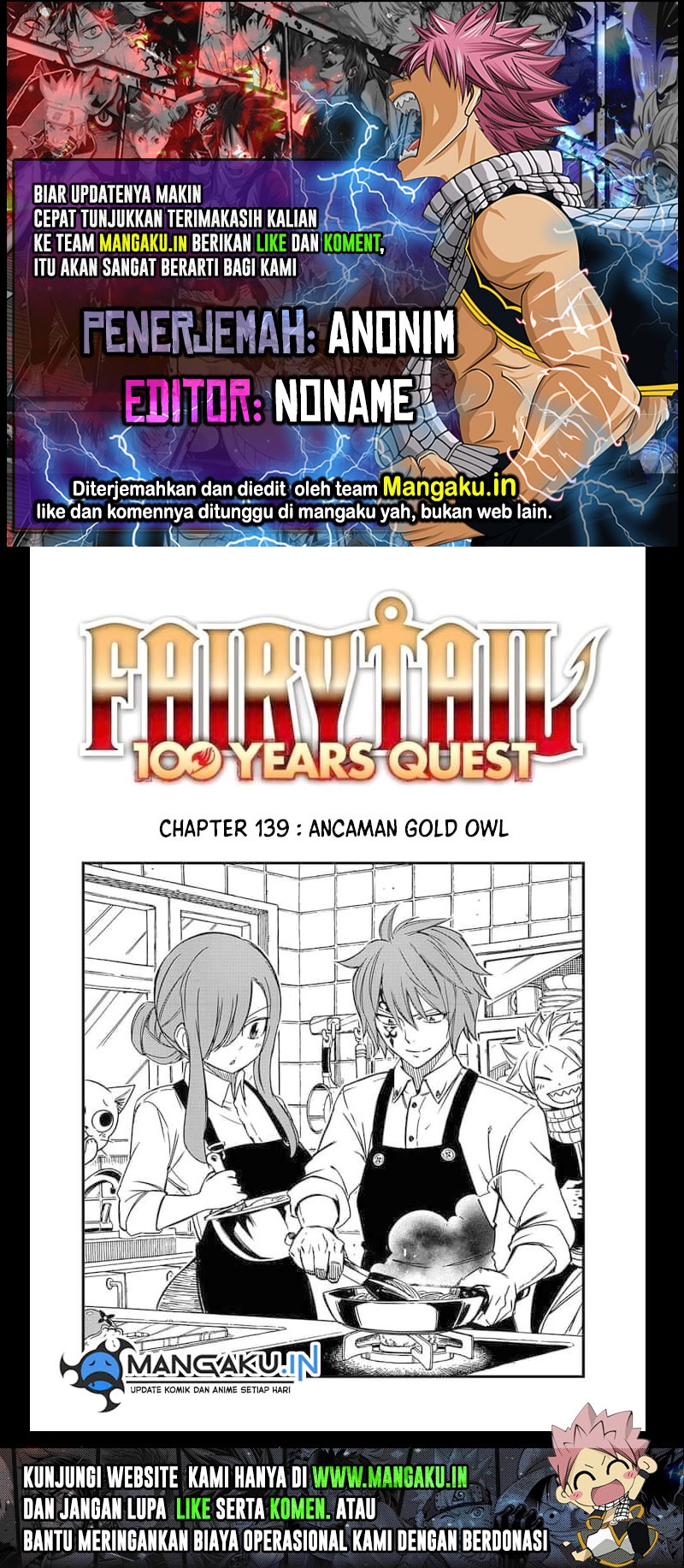 Baca Komik Fairy Tail: 100 Years Quest Chapter 139 Gambar 1