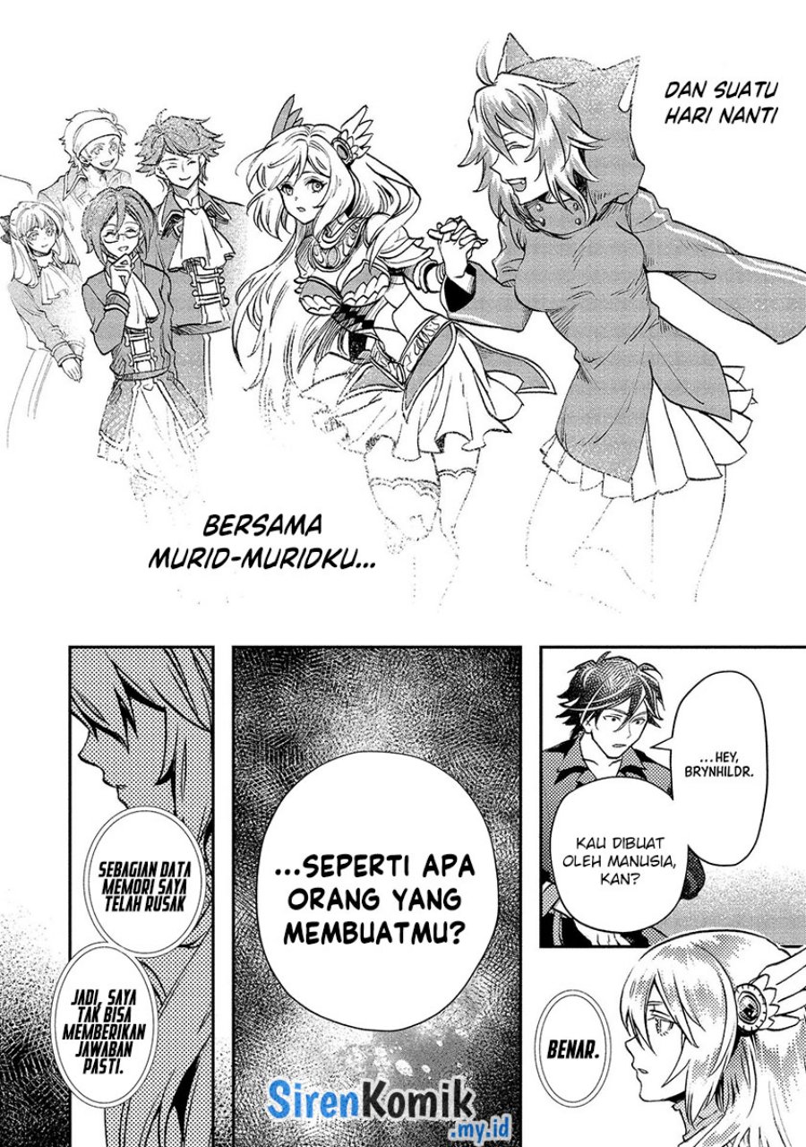 Class Shoukan ni Makikomareta Kyoushi, Hazure Sukiru de Kikai Shoujo wo Shuuri suru Chapter 04 Gambar 17