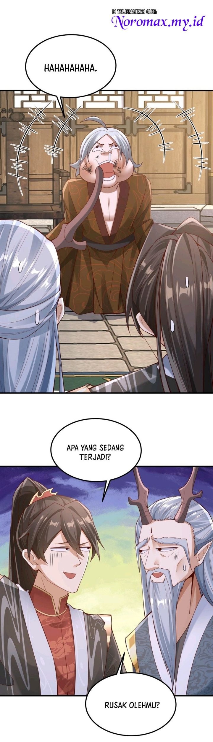 Manhua It’s Over! The Queen’s Soft Rice Husband is Actually Invincible Chapter 223 gambar nomor 2