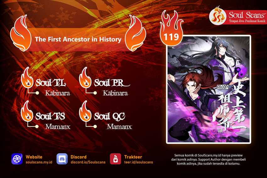 Baca Komik The First Ancestor in History Chapter 119 Gambar 1