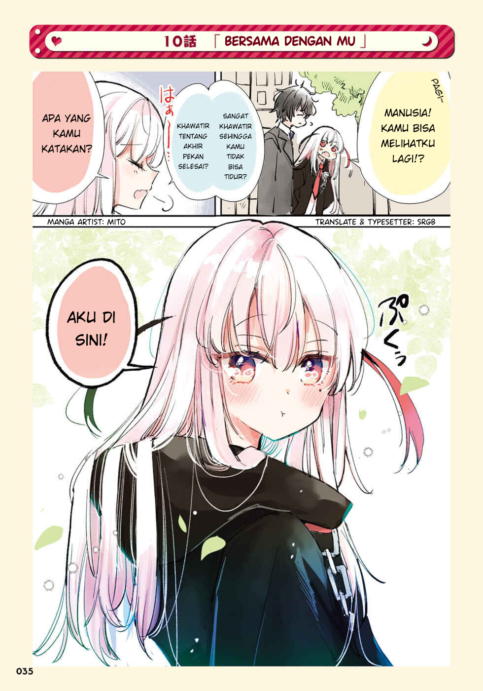 Baca Komik The Grim Reaper Falls in Love With a Human Chapter 10 Gambar 1