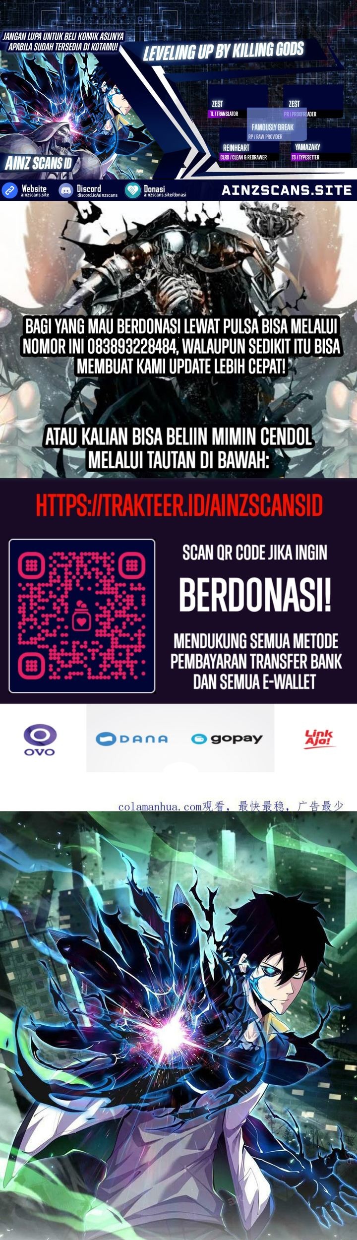 Komik Leveling Up By Killing Gods Chapter 14 gambar nomor 1