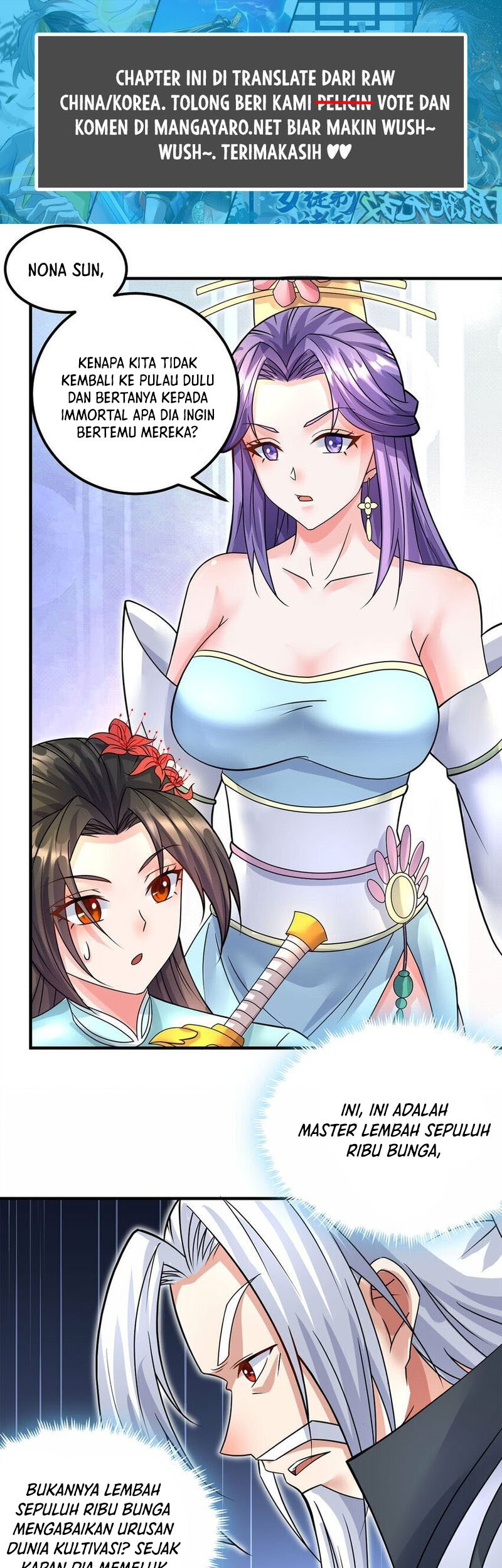 Baca Manhua With a Sword Domain, I Can Become the Sword Saint Chapter 59 Gambar 2
