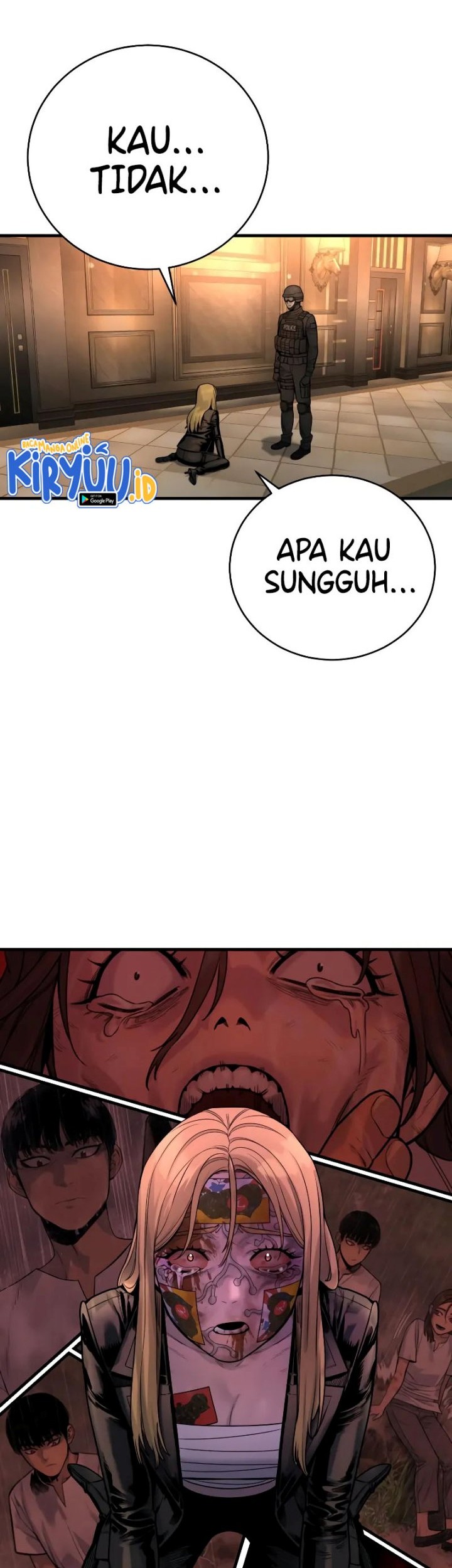 Return of the Bloodthirsty Police Chapter 23 Gambar 48