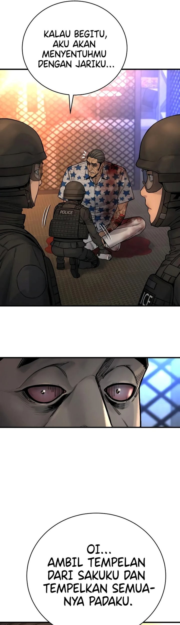 Return of the Bloodthirsty Police Chapter 23 Gambar 56