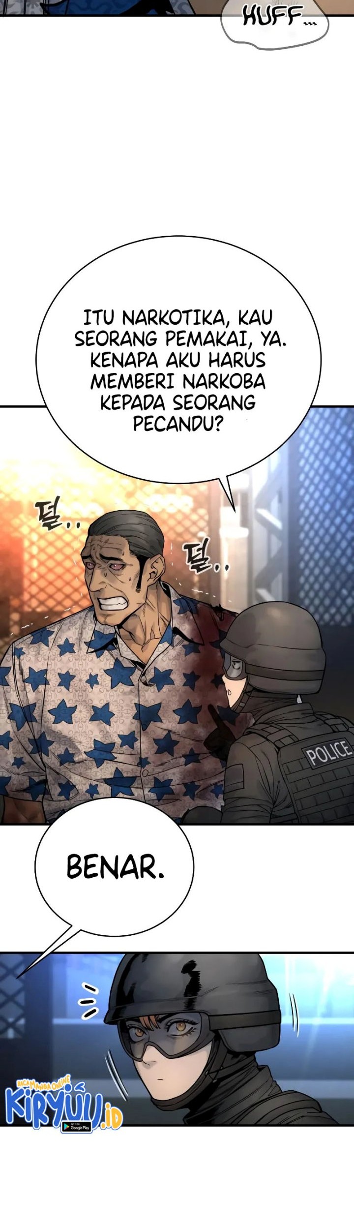 Return of the Bloodthirsty Police Chapter 23 Gambar 59