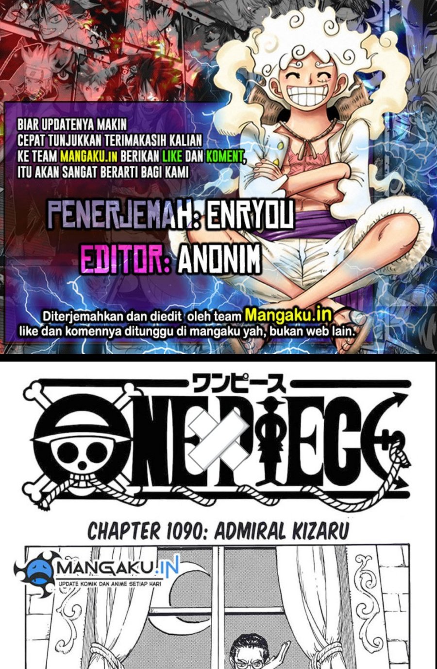 Baca Komik One Piece Chapter 1090 Gambar 1