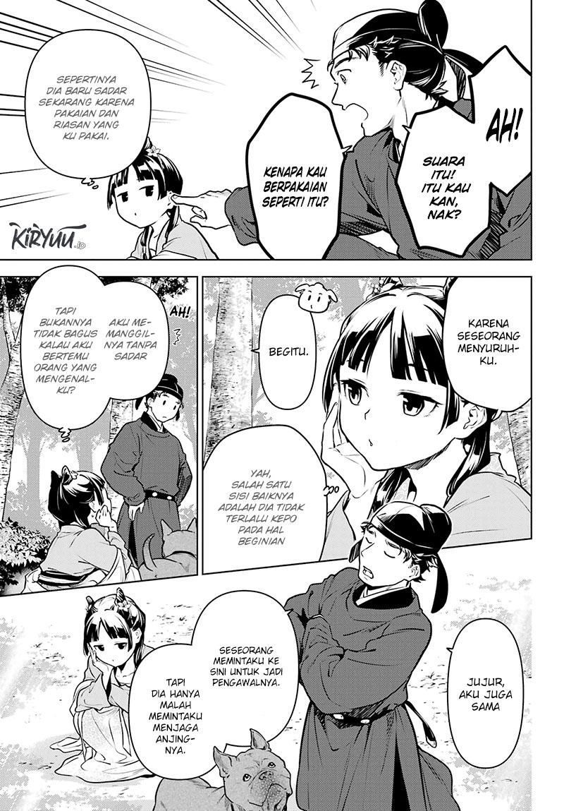 Kusuriya no Hitorigoto Chapter 61 Gambar 8