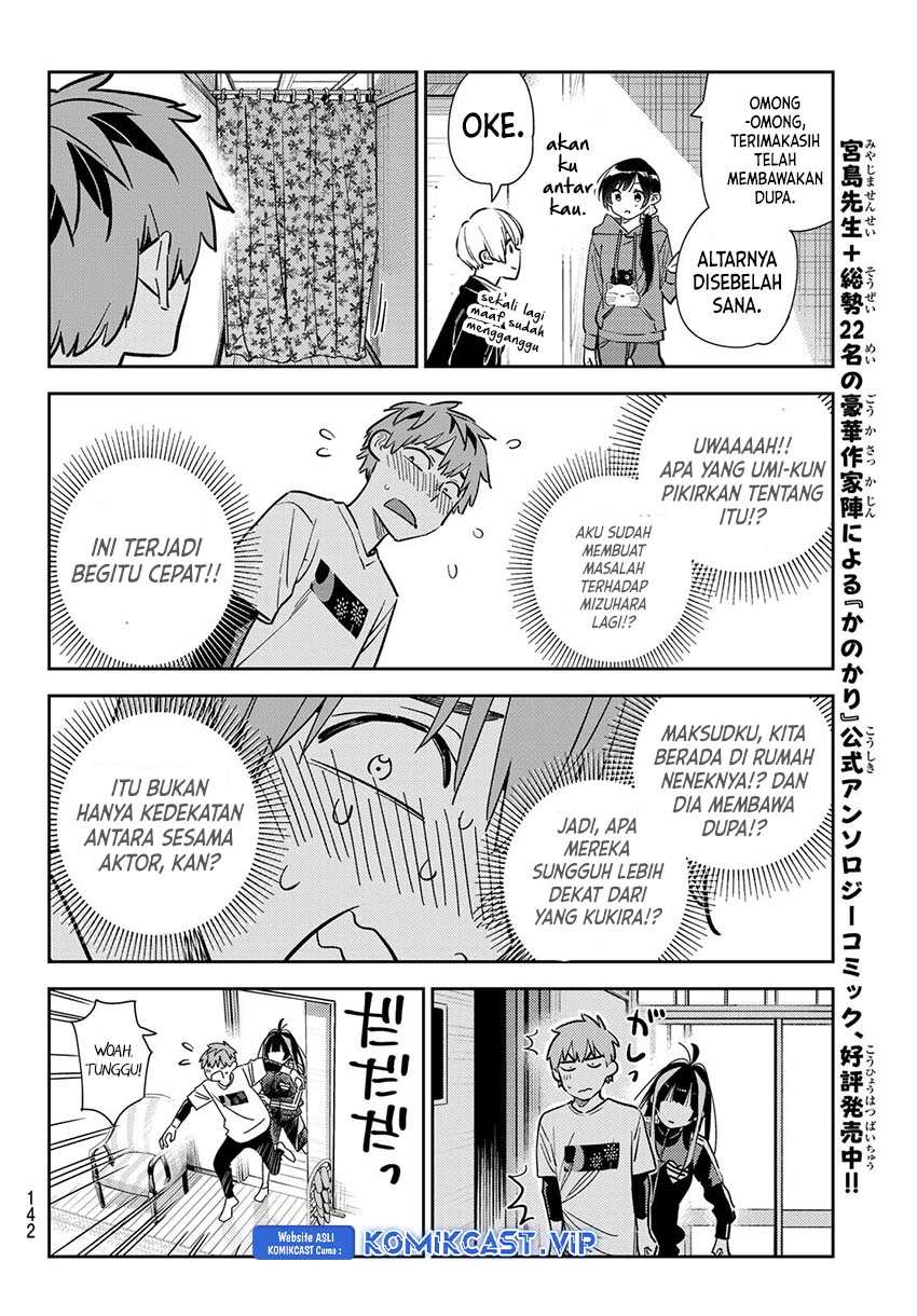 Kanojo Okarishimasu Chapter 287 Gambar 17