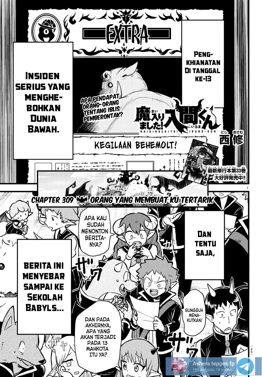 Baca Manga Mairimashita! Iruma-kun Chapter 309 Gambar 2