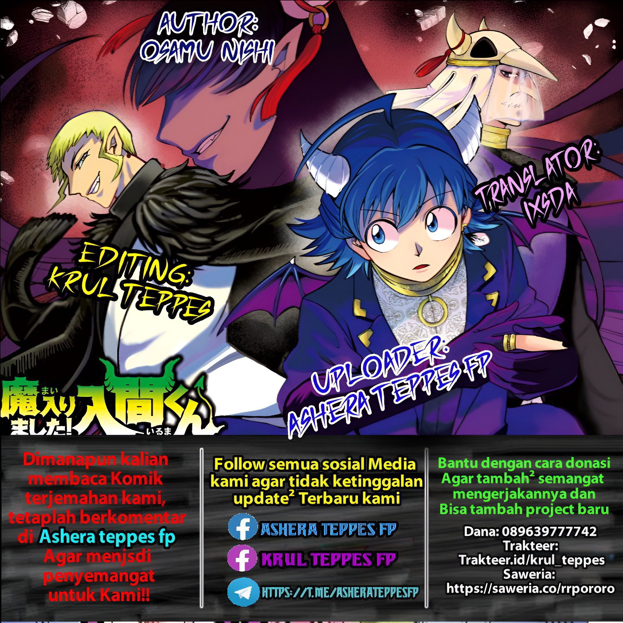 Baca Komik Mairimashita! Iruma-kun Chapter 308 Gambar 1