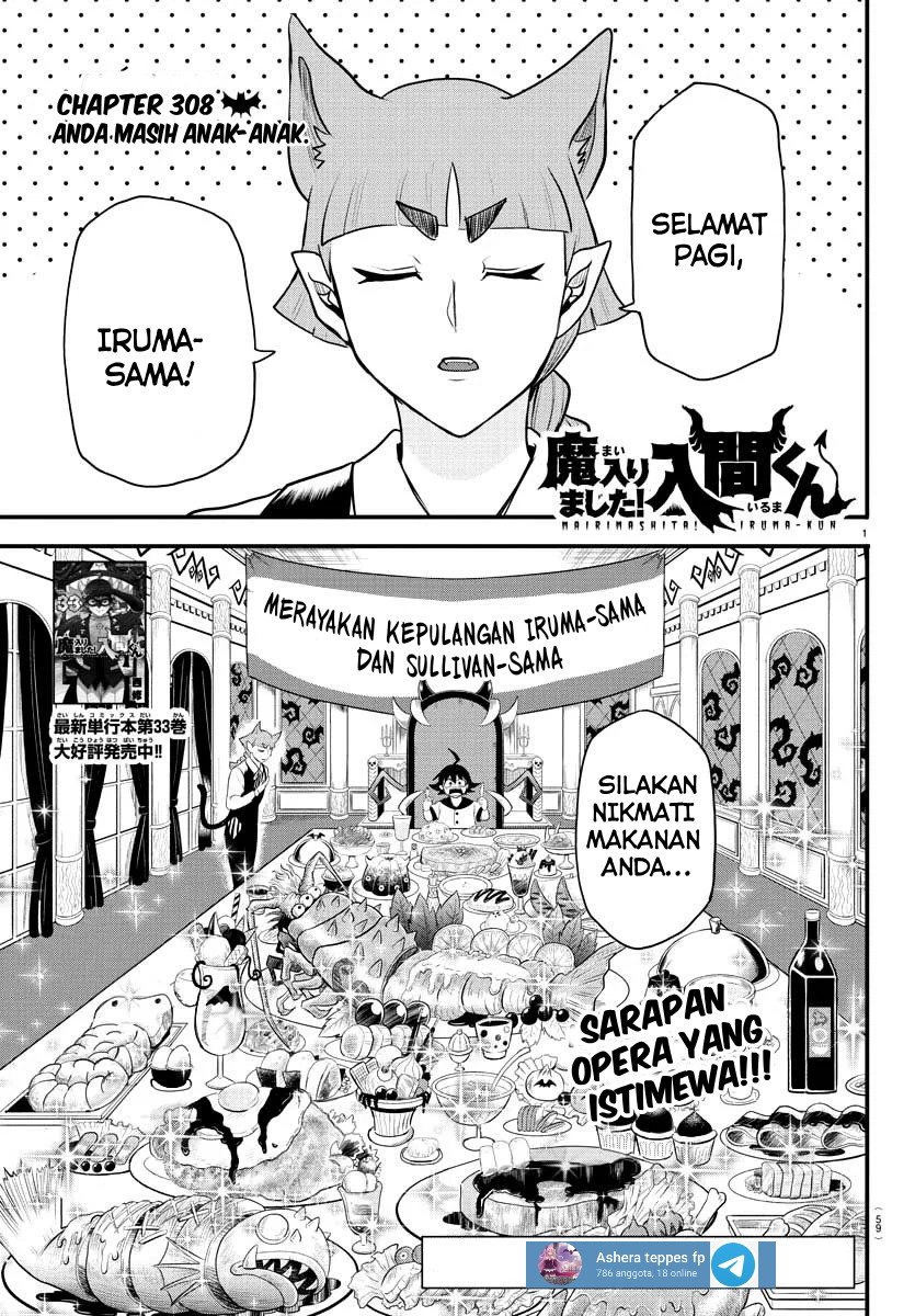 Baca Manga Mairimashita! Iruma-kun Chapter 308 Gambar 2