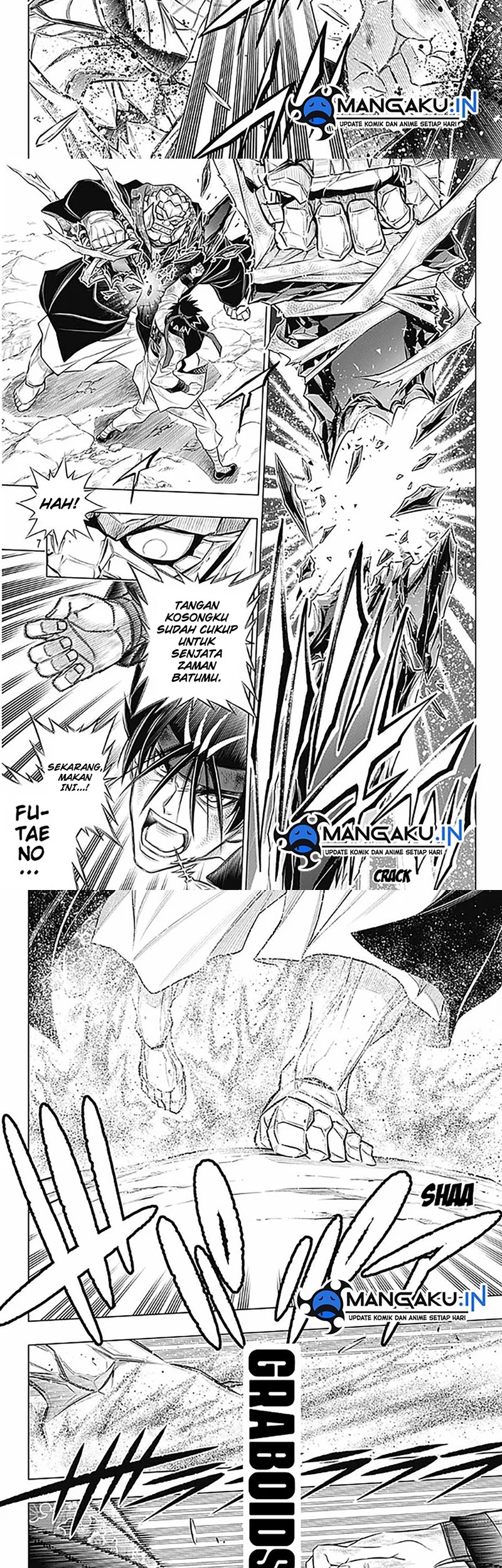 Rurouni Kenshin: Meiji Kenkaku Romantan – Hokkaido-hen Chapter 52 Gambar 4