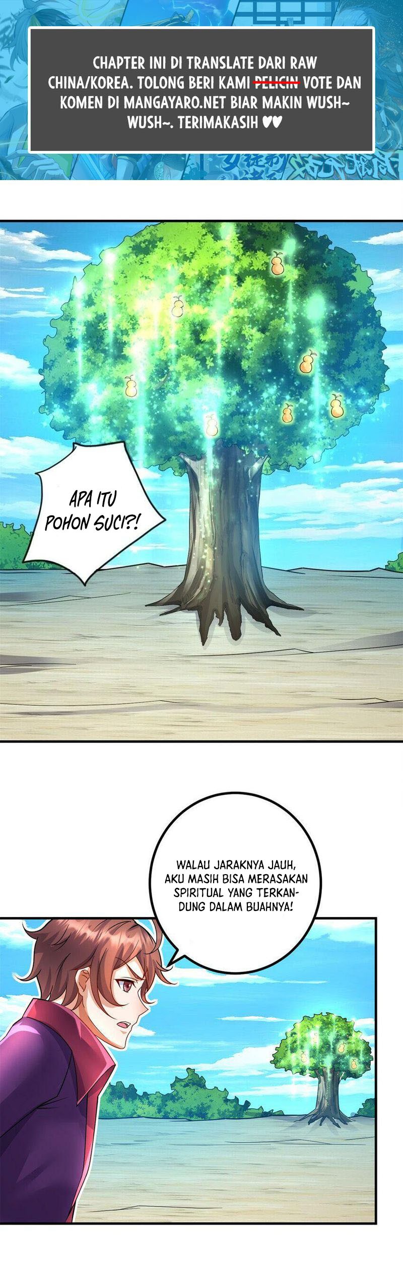 Baca Manhua With a Sword Domain, I Can Become the Sword Saint Chapter 61 Gambar 2