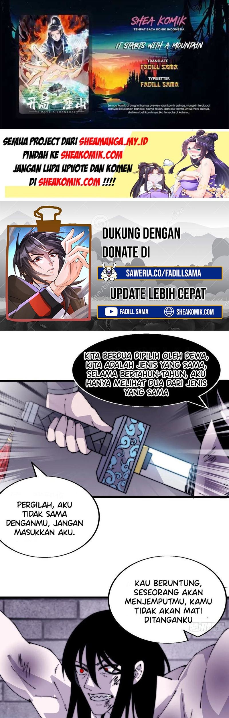 Komik It Starts With A Mountain Chapter 397 gambar nomor 1