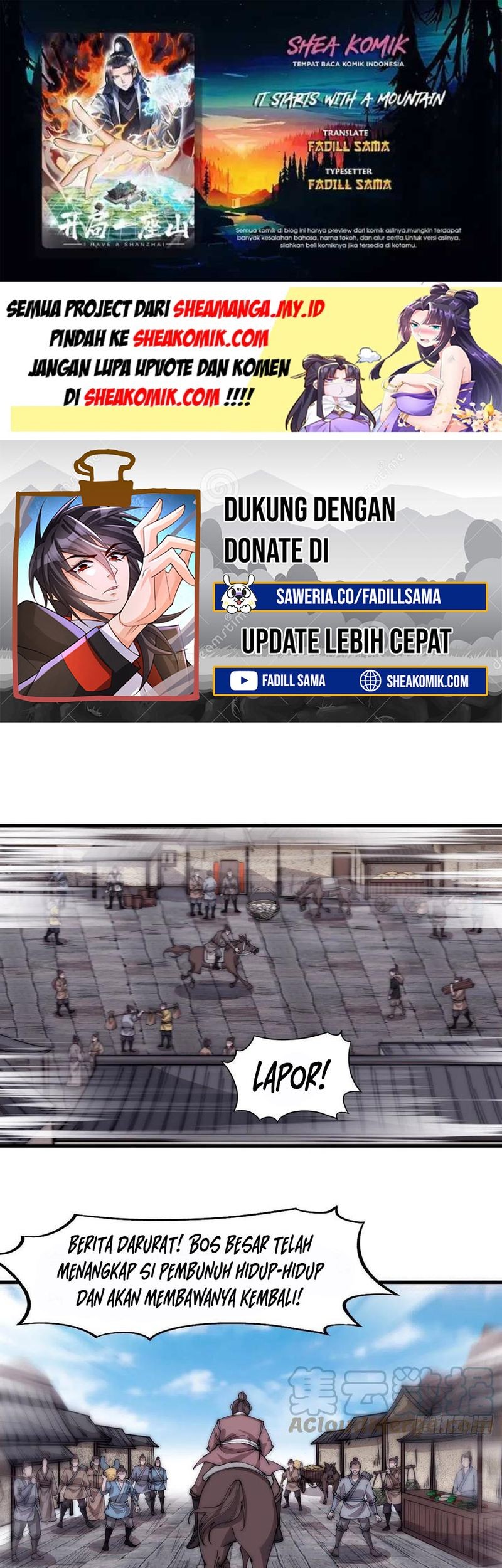 Komik It Starts With A Mountain Chapter 396 gambar nomor 1