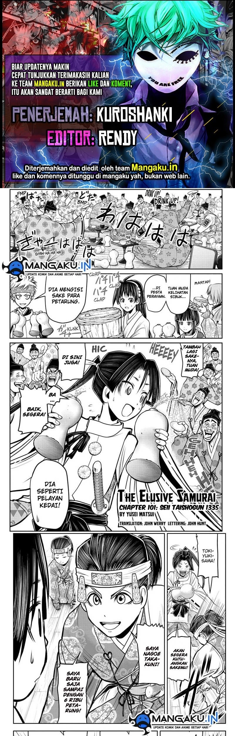 Baca Komik The Elusive Samurai Chapter 101 Gambar 1