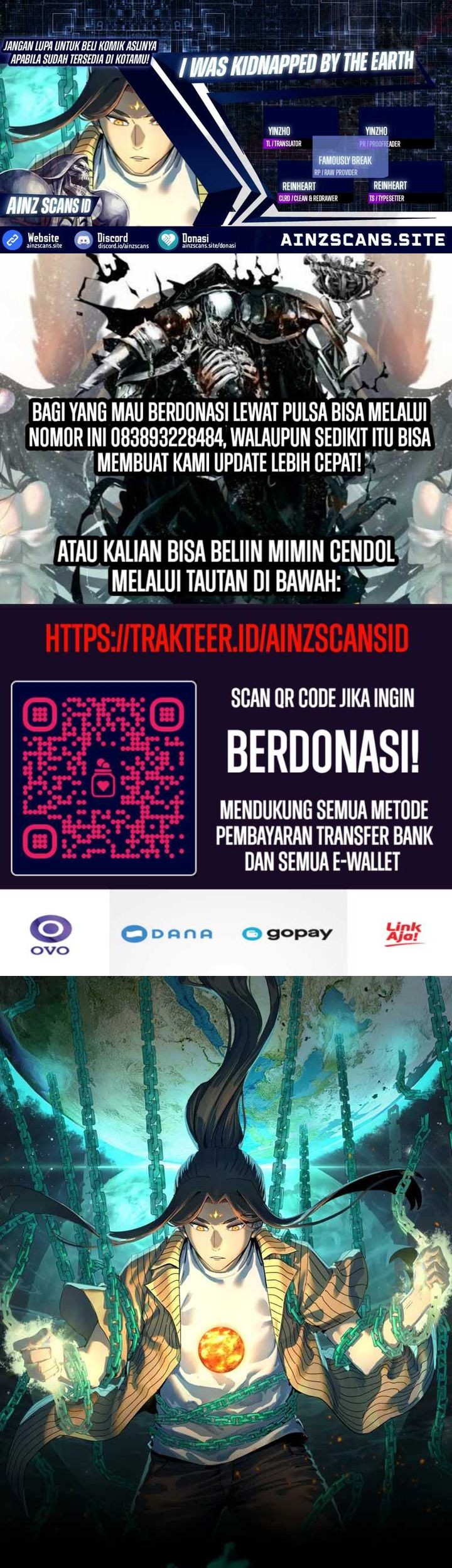 Baca Komik I Was Kidnapped by the Earth Chapter 13 Gambar 1