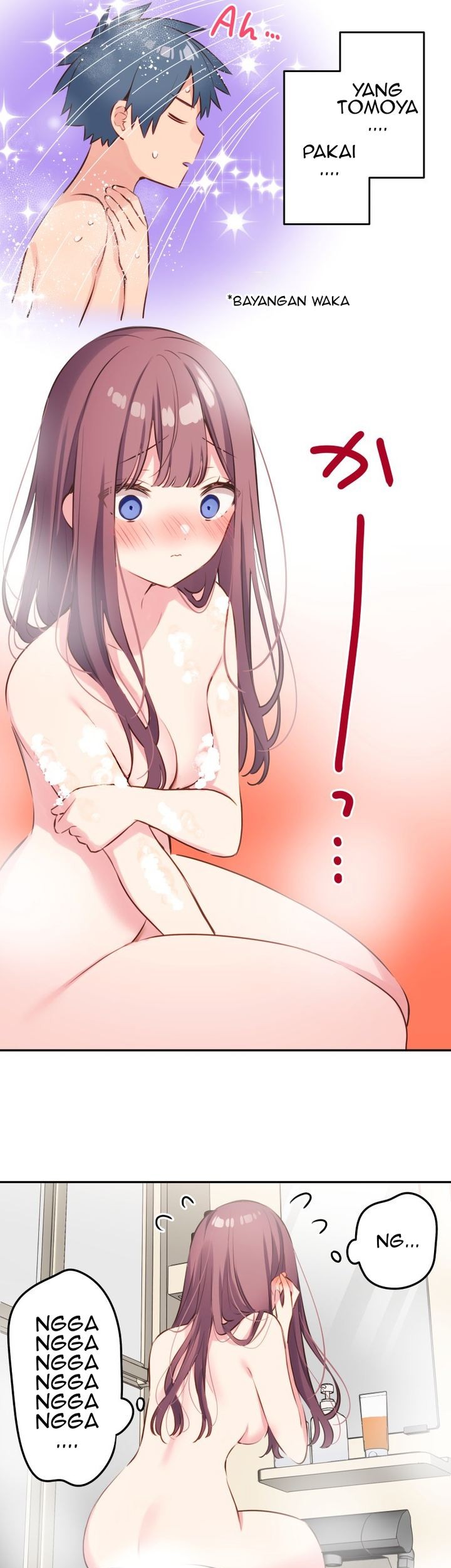 Waka-chan Is Flirty Again Chapter 117 Gambar 21