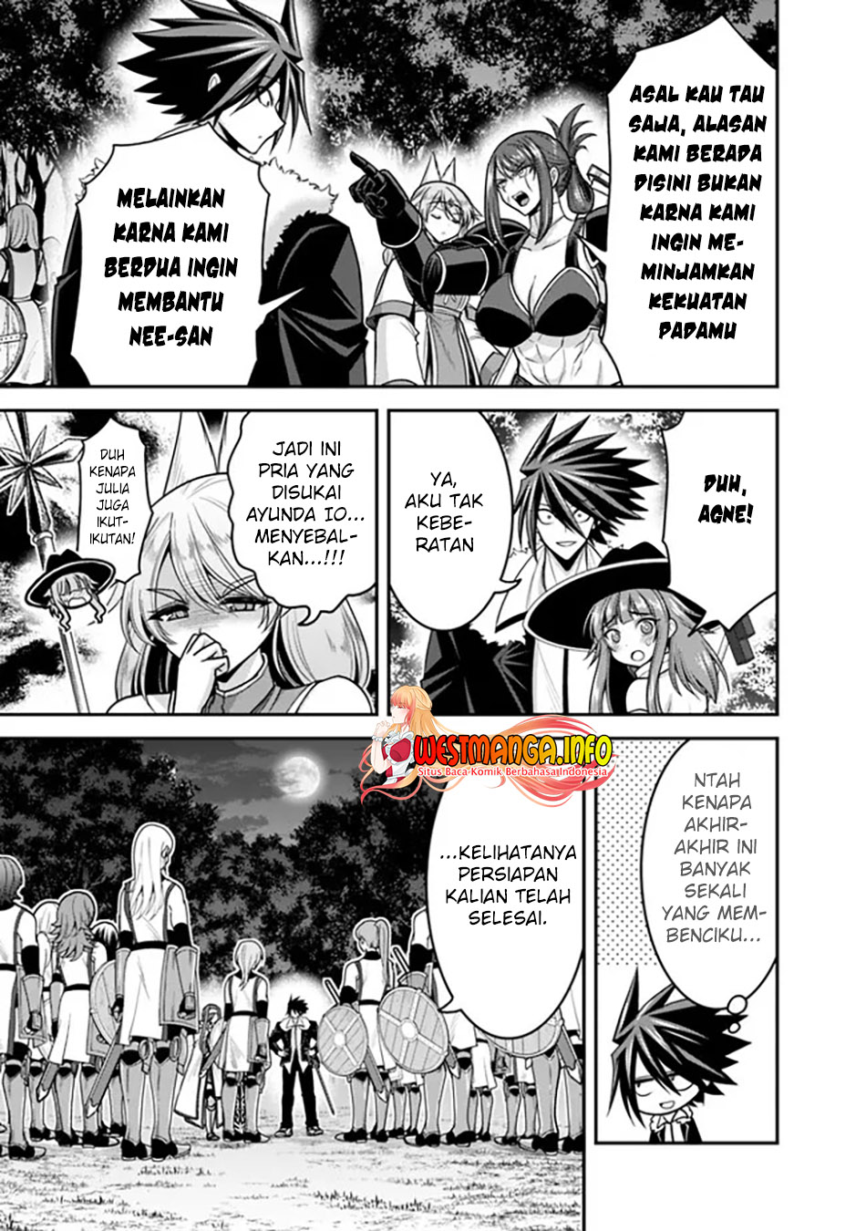 Kujibiki Tokushou: Musou Harem-ken Chapter 41.1 Gambar 11