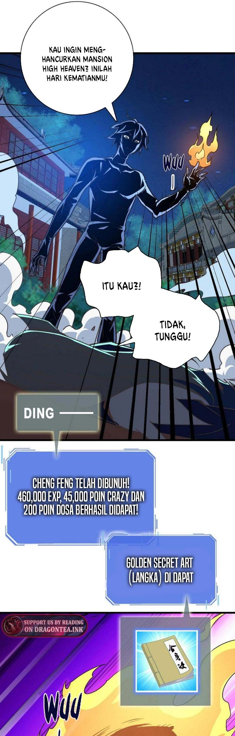 Crazy Leveling System Chapter 99 Gambar 36