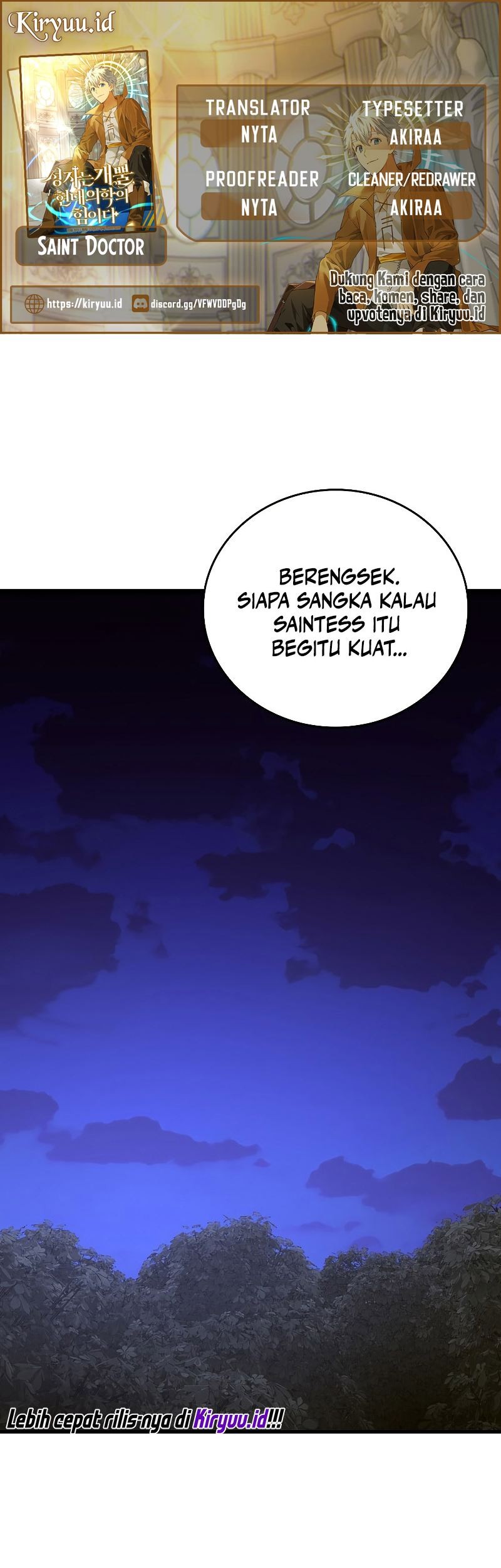 Baca Komik To Hell With Being a Saint, I’m a Doctor Chapter 58 Gambar 1