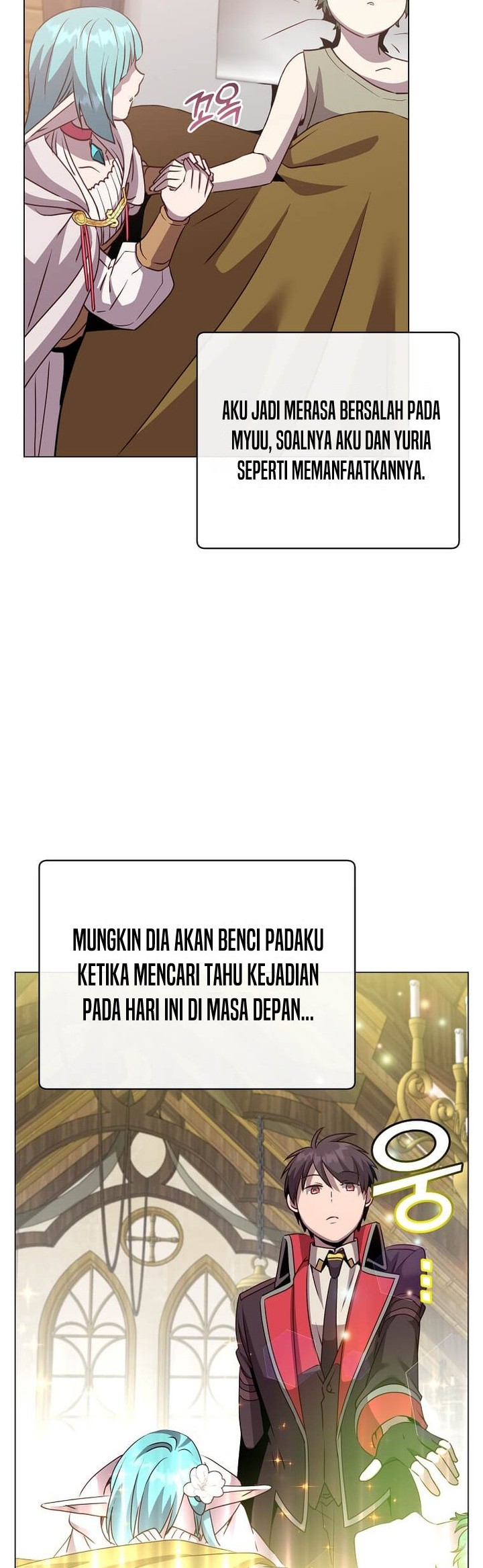 The MAX leveled hero will return! Chapter 140 Gambar 21