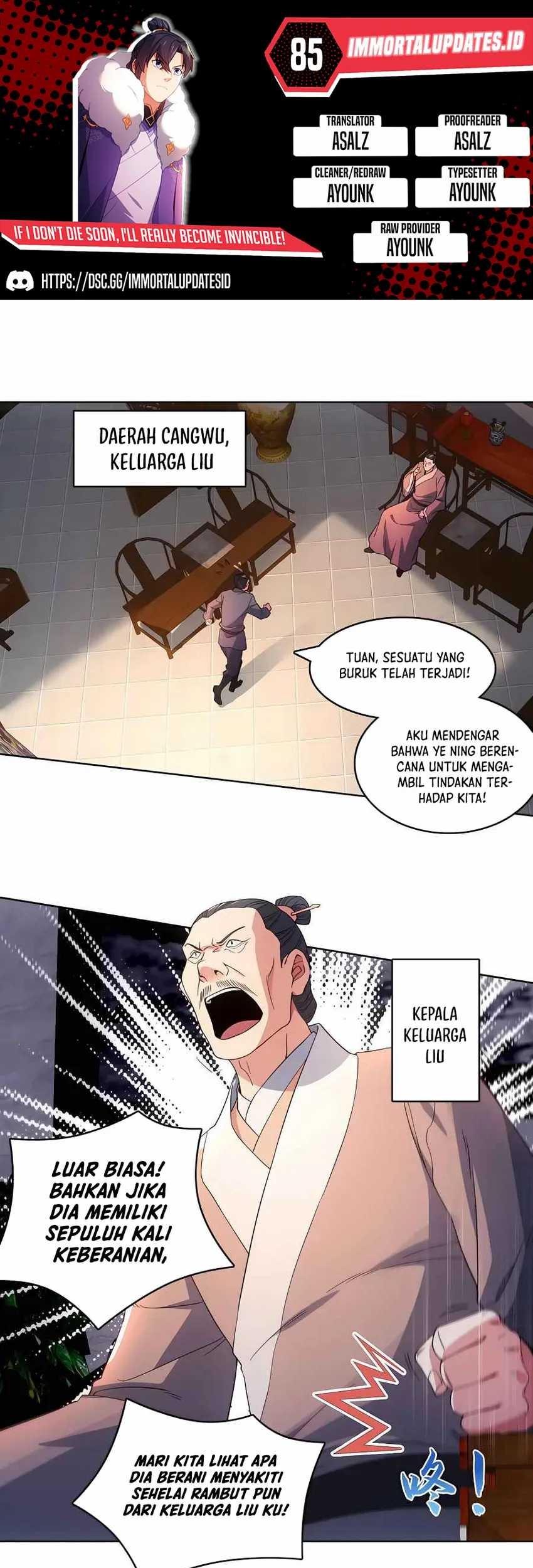 Baca Komik If I Don’t Die, I’ll Be Invincible Chapter 85 Gambar 1