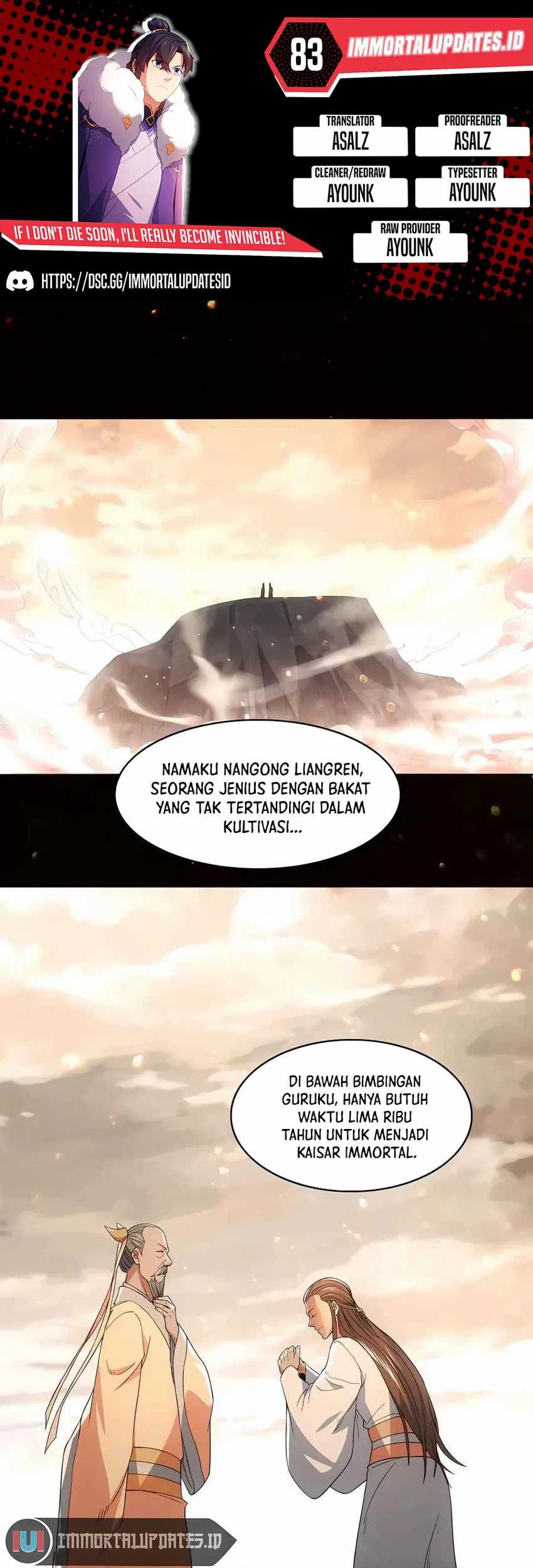 Baca Komik If I Don’t Die, I’ll Be Invincible Chapter 83 Gambar 1