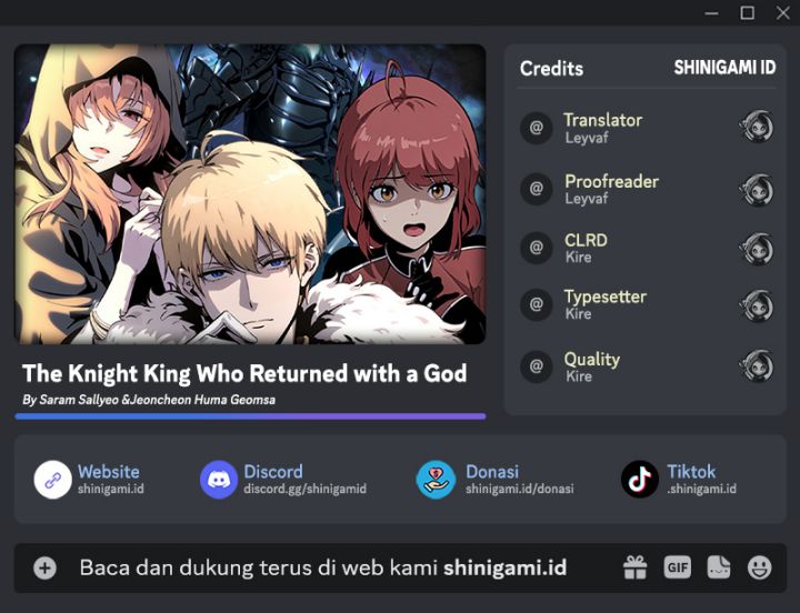 Baca Komik The Knight King Who Returned with a God Chapter 21 Gambar 1
