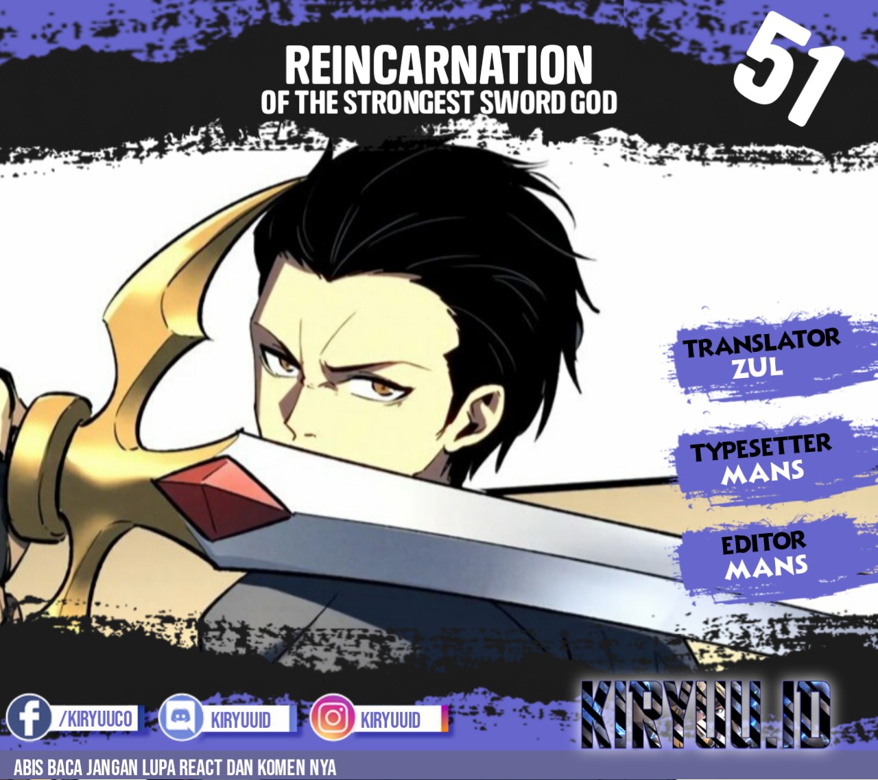 Baca Komik Reincarnation Of The Strongest Sword God Chapter 51 Gambar 1