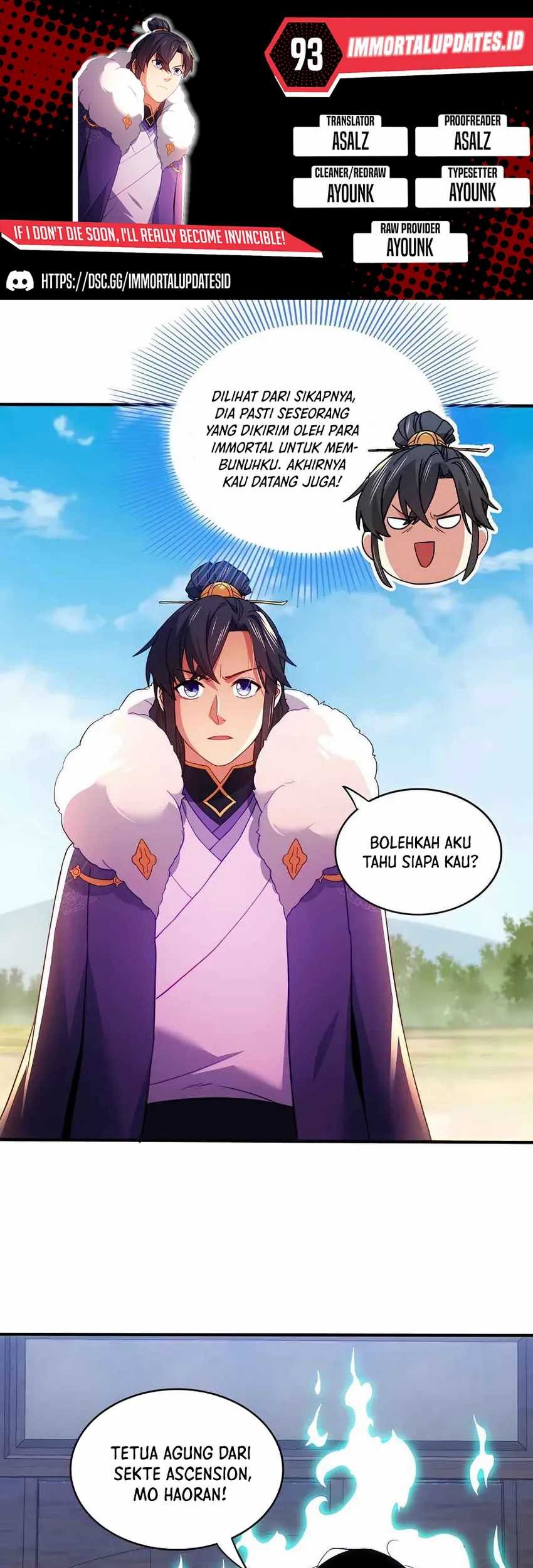 Baca Komik If I Don’t Die, I’ll Be Invincible Chapter 93 Gambar 1