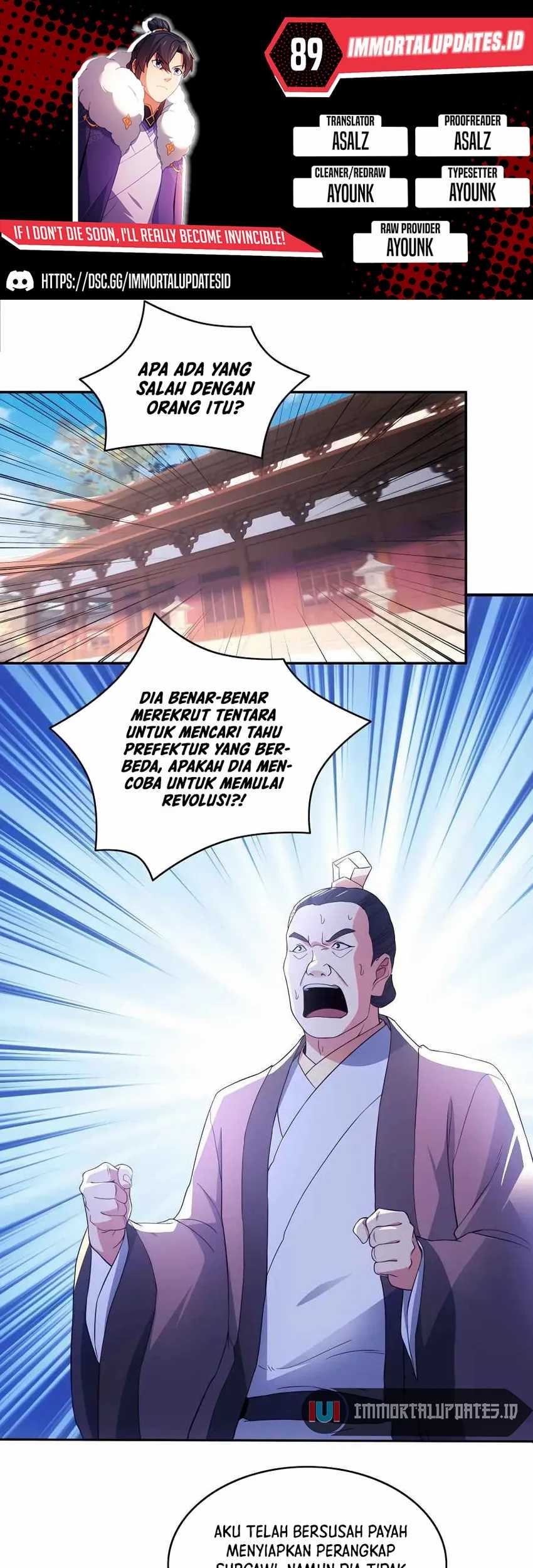 Baca Komik If I Don’t Die, I’ll Be Invincible Chapter 89 Gambar 1