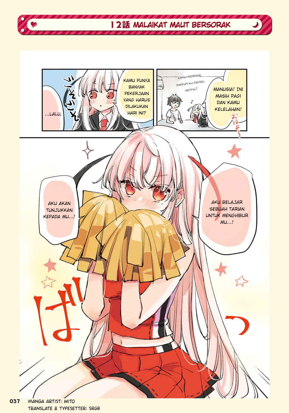 Baca Komik The Grim Reaper Falls in Love With a Human Chapter 12 Gambar 1