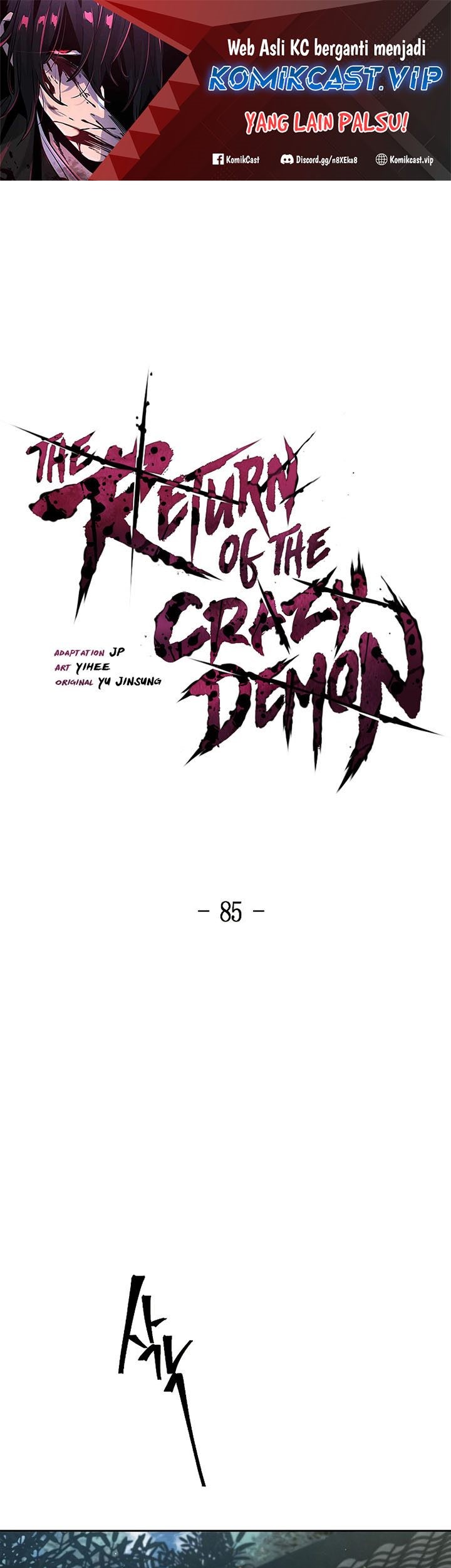 Baca Manhwa Return of the Mad Demon Chapter 85 Gambar 2