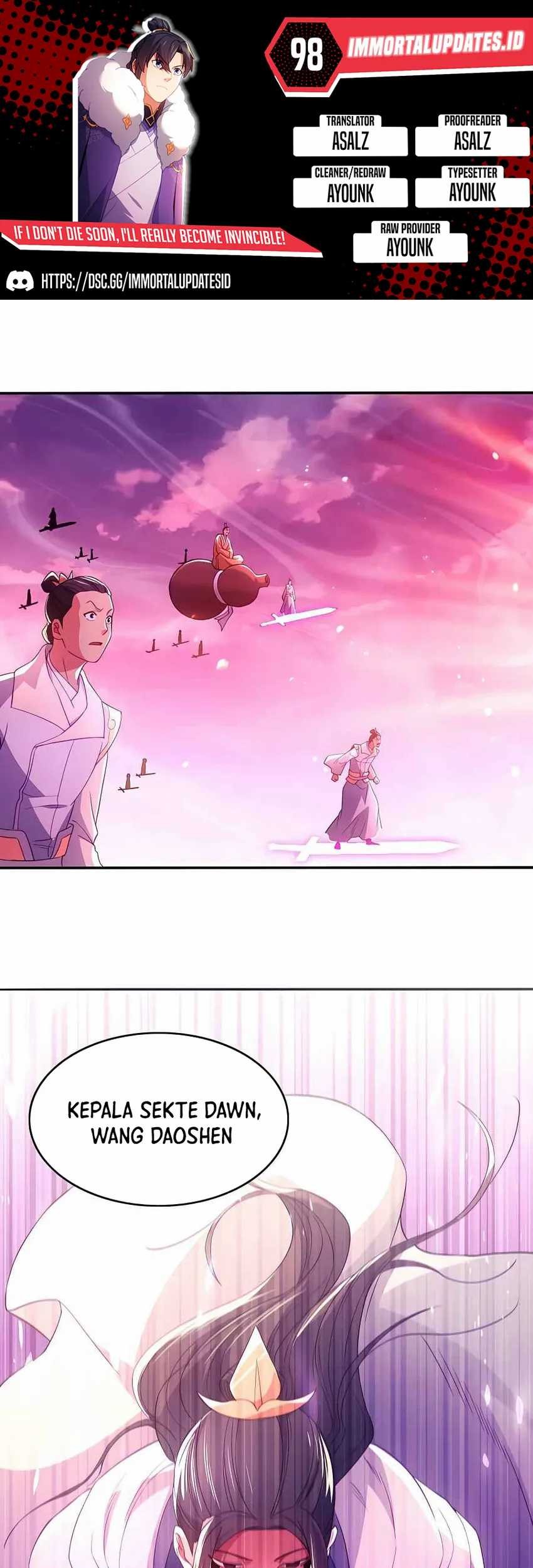 Baca Komik If I Don’t Die, I’ll Be Invincible Chapter 98 Gambar 1