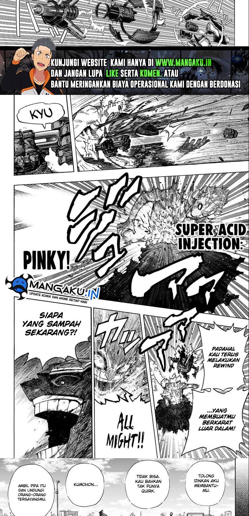 Baca Manga Boku no Hero Academia Chapter 398 Gambar 2