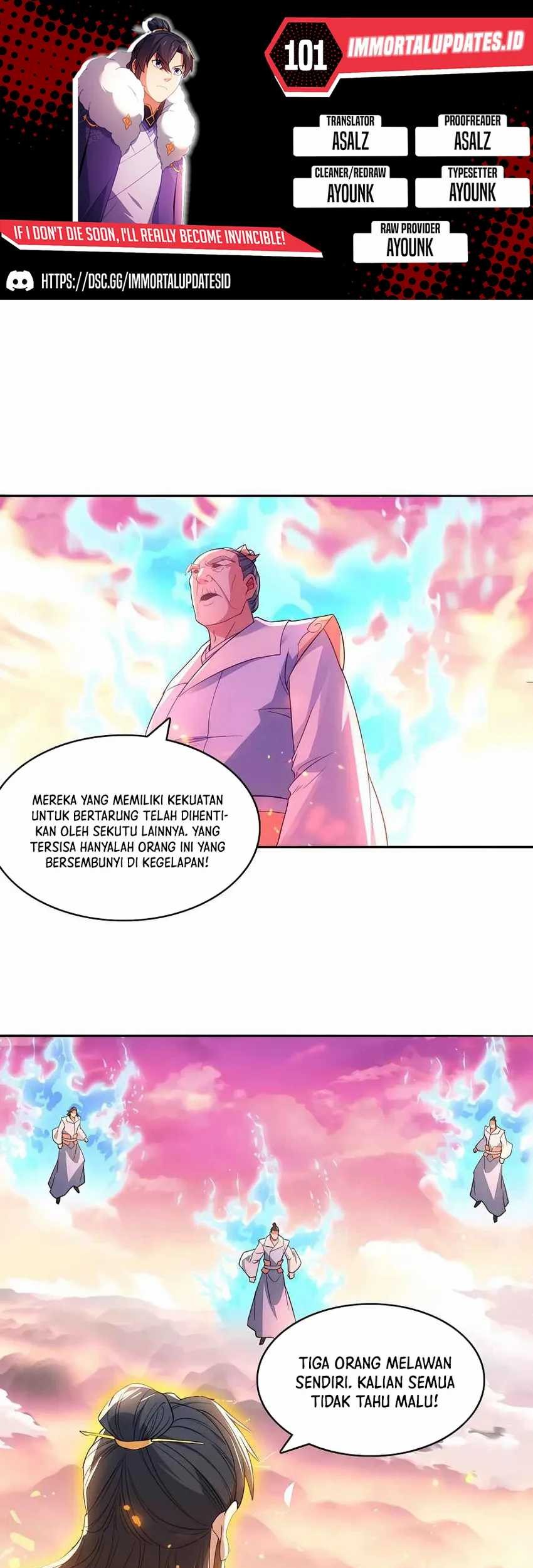 Baca Komik If I Don’t Die, I’ll Be Invincible Chapter 101 Gambar 1